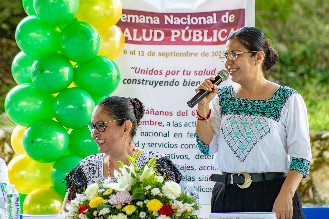 REFUERZAN ACCIONES PREVENTIVAS EN ESTUDIANTES DURANTE LA SEMANA NACIONAL DE SALUD PÚBLICA