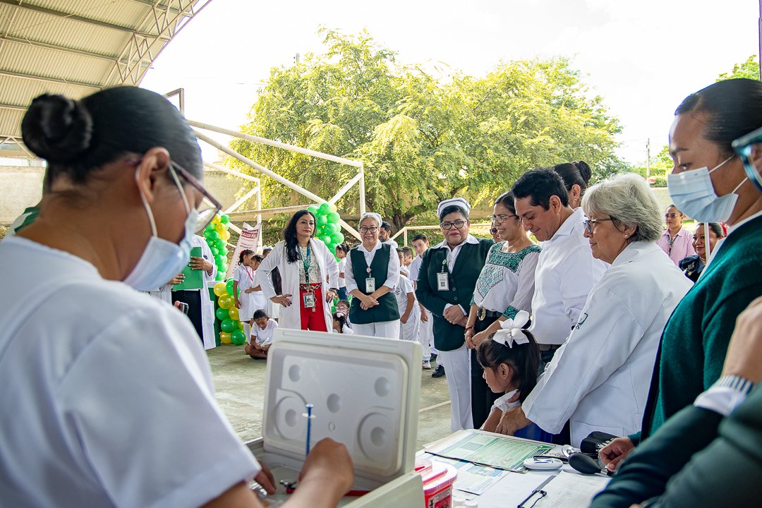 REFUERZAN ACCIONES PREVENTIVAS EN ESTUDIANTES DURANTE LA SEMANA NACIONAL DE SALUD PÚBLICA