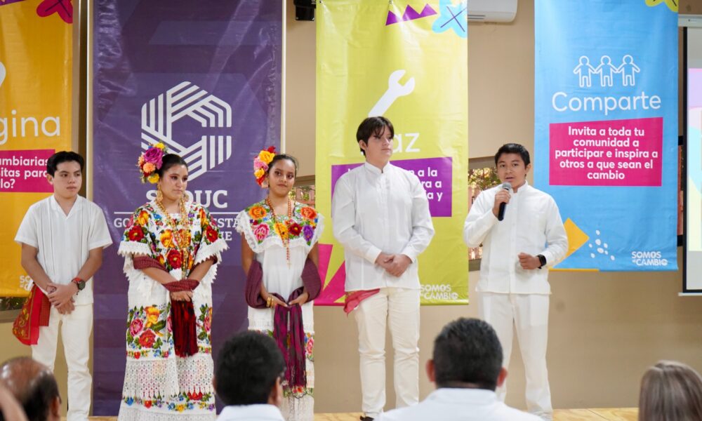 ALUMNOS CAMPECHANOS PARTICIPARÁN EN CEREMONIA DE PREMIACIÓN NACIONAL DE SOMOS EL CAMBIO 2024