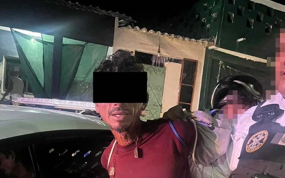 SPSC ASEGURA A SUJETO EN LA CAPITAL DEL ESTADO