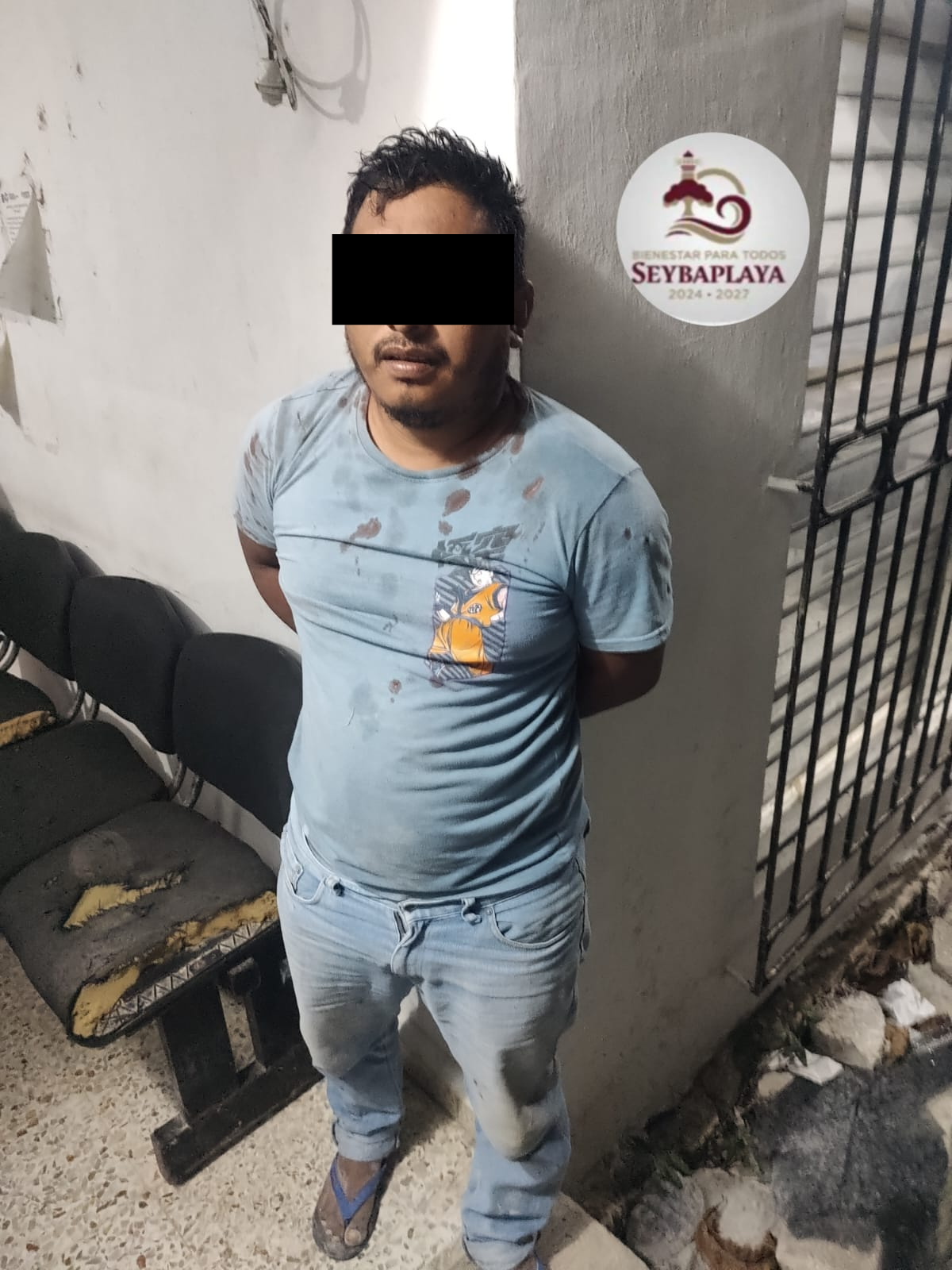 SPSC ASEGURA A TRES PERSONAS EN SEYBAPLAYA