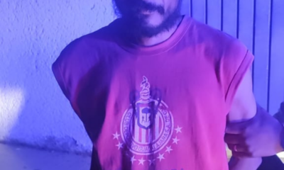 SPSC ASEGURA A SUJETO EN LA CAPITAL DEL ESTADO