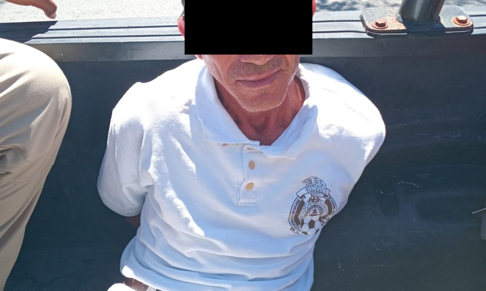 SPSC ASEGURA A SUJETO EN LA CAPITAL DEL ESTADO