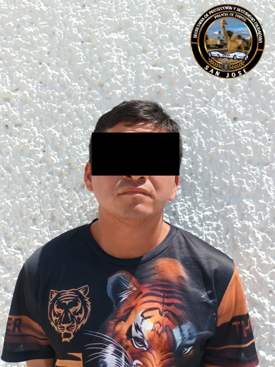 SPSC ASEGURA A SUJETO EN POSESIÓN DE PRESUNTA DROGA
