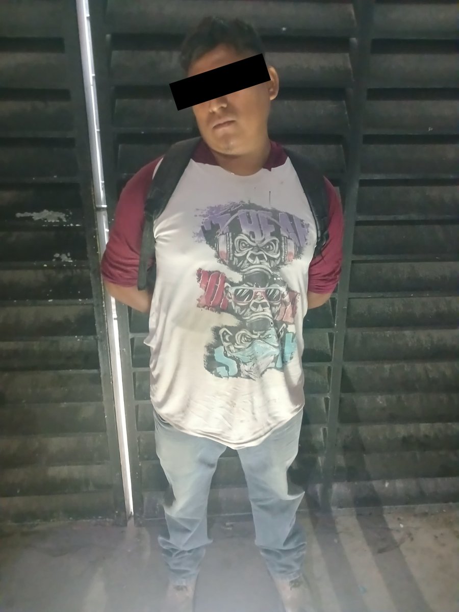 SPSC ASEGURA A TRES SUJETOS EN LA CAPITAL DEL ESTADO