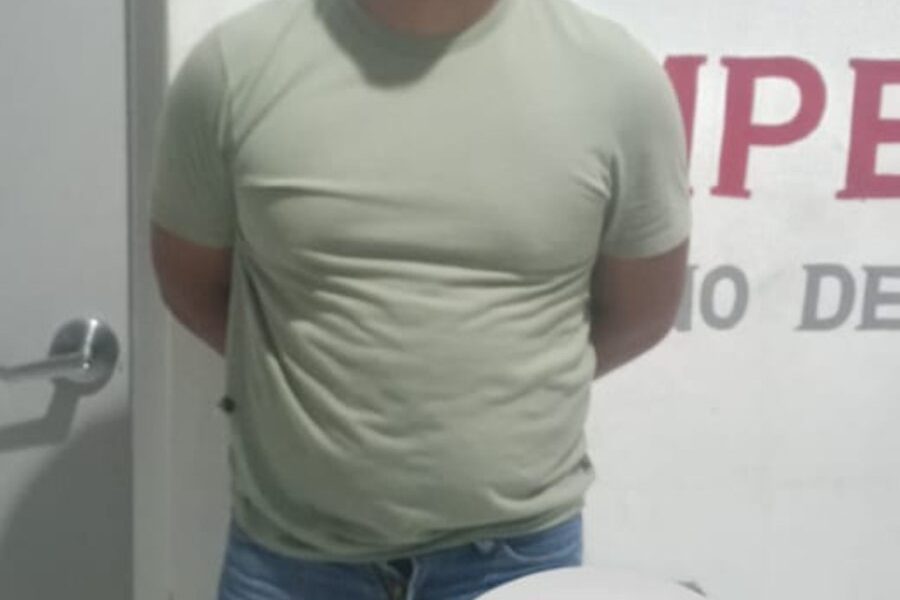 SPSC ASEGURA A SUJETO EN SEYBAPLAYA