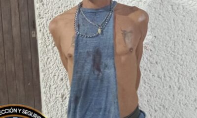 SPSC ASEGURA A SUJETO EN EL BARRIO SANTA LUCÍA
