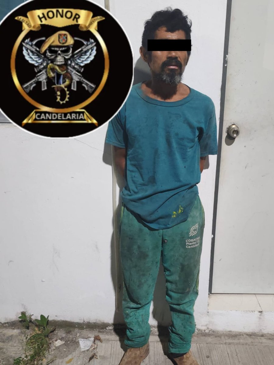 SPSC ASEGURA PRESUNTA ARMA DE FUEGO EN HOPELCHÉN