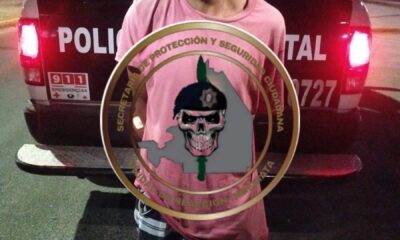 SPSC ASEGURA A SUJETO EN LA CAPITAL DEL ESTADO