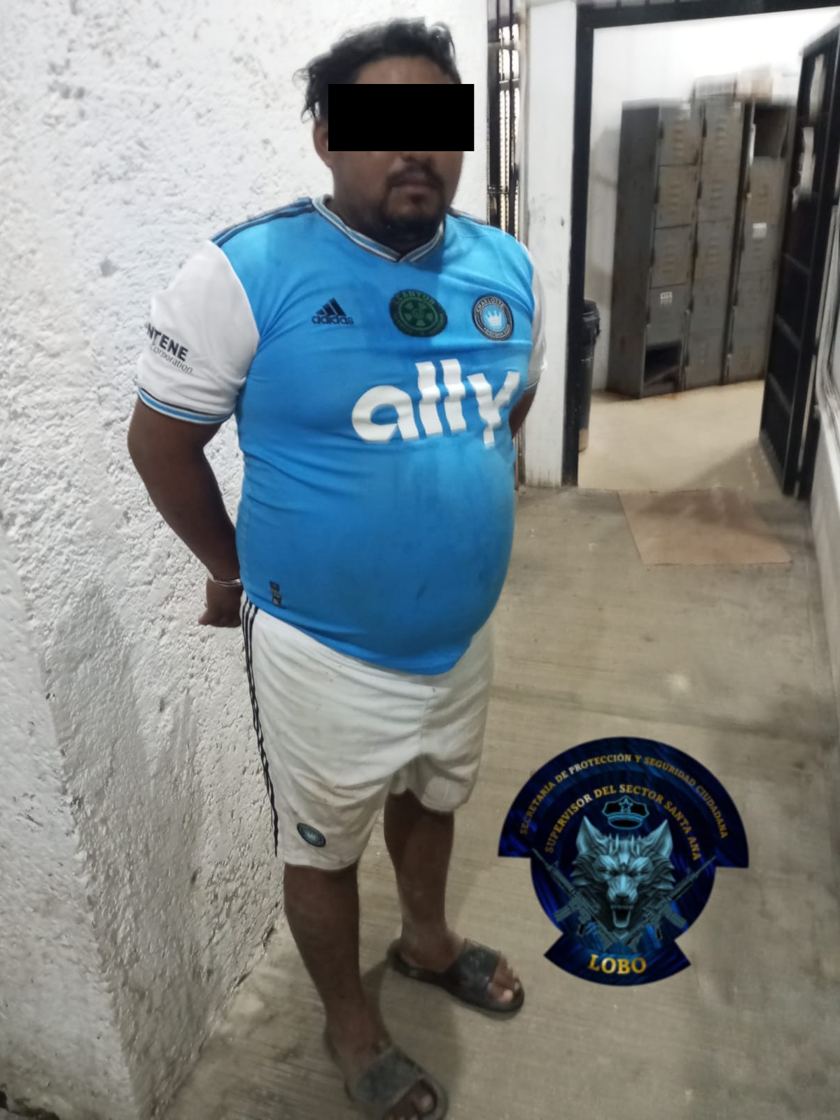 SPSC ASEGURA A SUJETO EN LA CAPITAL DEL ESTADO