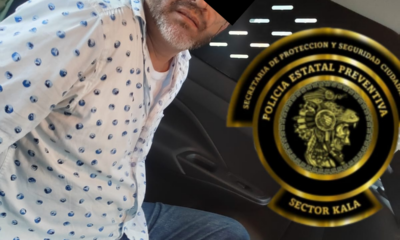 SPSC ASEGURA A SUJETO EN SUPERMERCADO DE LA CAPITAL DEL ESTADO