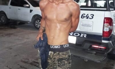 SPSC ASEGURA A SUJETO EN EL MUNICIPIO DE CARMEN