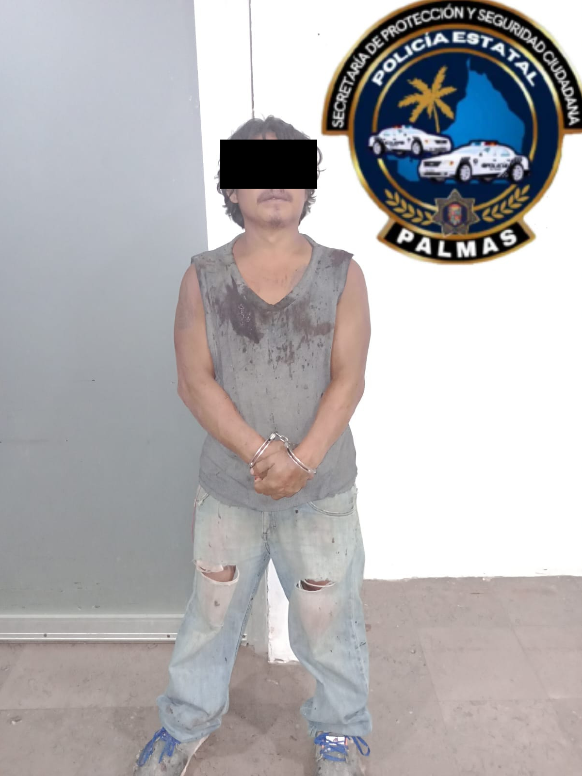 SPSC ASEGURA A DOS SUJETOS EN LA CAPITAL DEL ESTADO