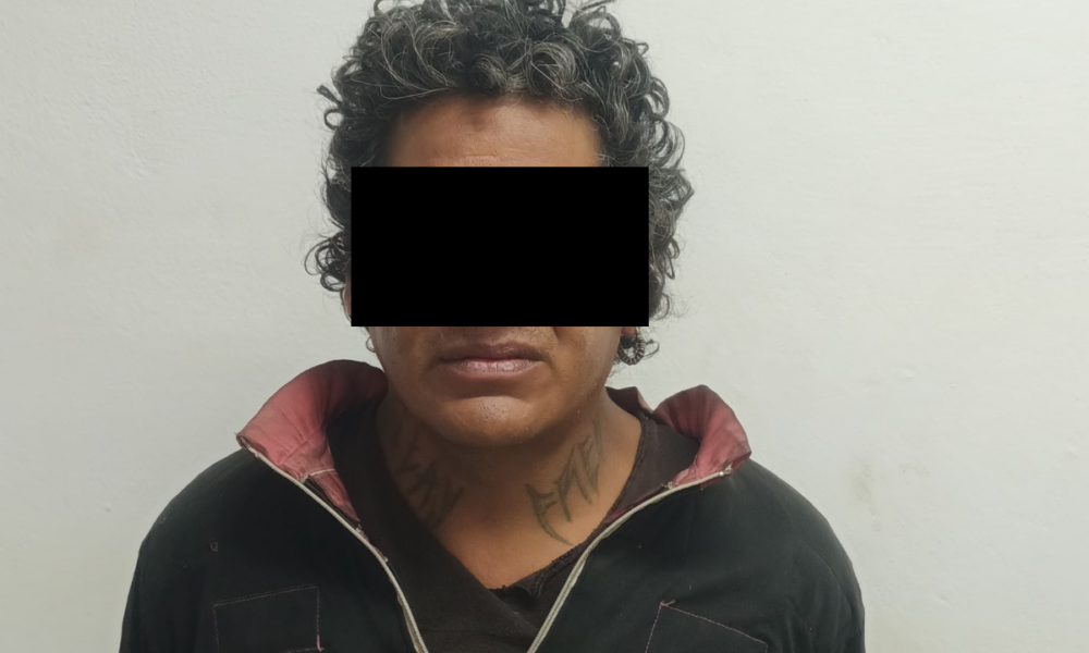 POLICÍA MUNICIPAL DE CHAMPOTÓN ASEGURA A SUJETO