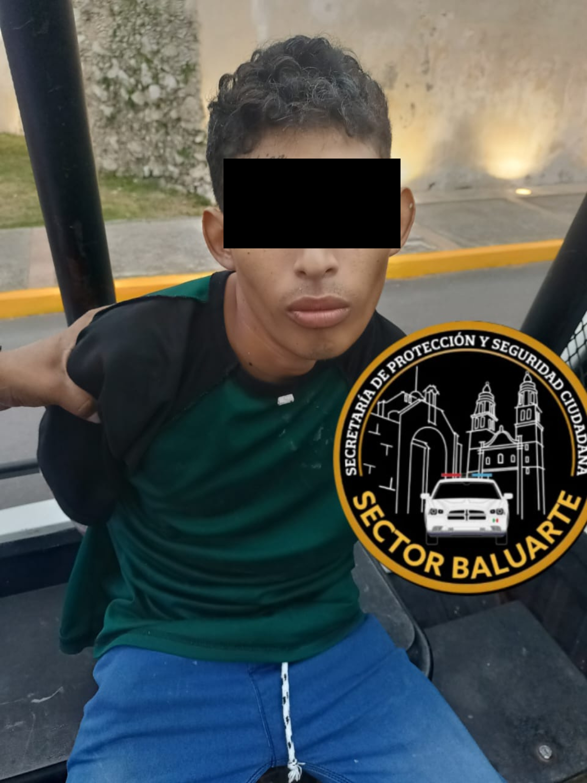SPSC ASEGURA A SUJETO EN LA CAPITAL DEL ESTADO