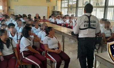SPSC IMPARTE TALLER A ESTUDIANTES DE LA SECUNDARIA NO.4 “LUIS ÁLVAREZ BUELA” EN HOPELCHÉN