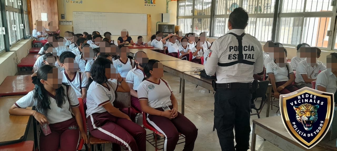 SPSC IMPARTE TALLER A ESTUDIANTES DE LA SECUNDARIA NO.4 “LUIS ÁLVAREZ BUELA” EN HOPELCHÉN