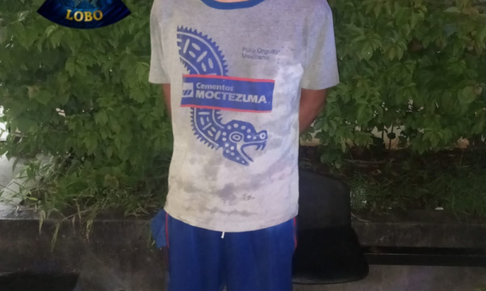 SPSC ASEGURA A SUJETO EN LA CAPITAL DEL ESTADO