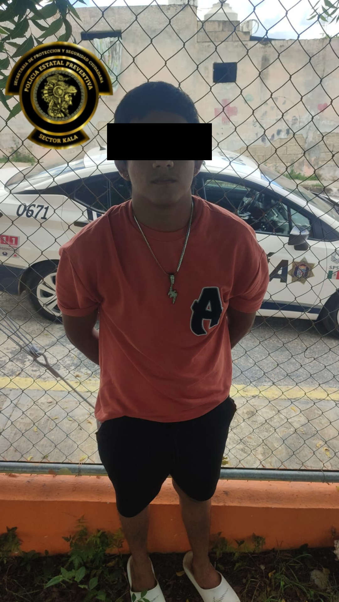 SPSC ASEGURA A DOS PERSONAS EN POSESIÓN DE PRESUNTA DROGA EN LA CAPITAL DEL ESTADO
