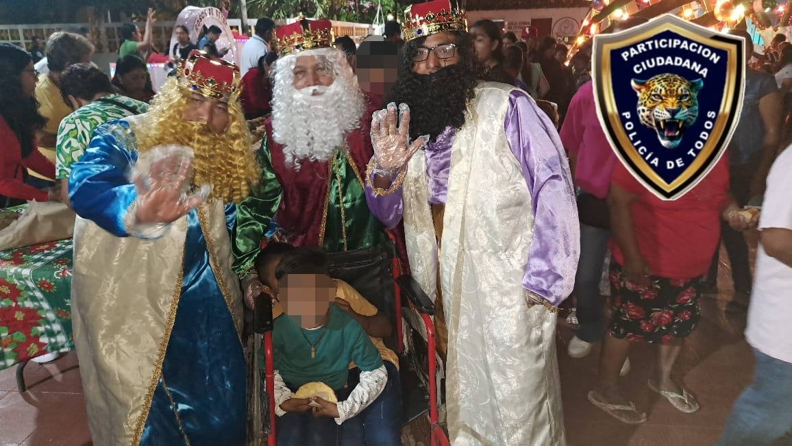 SPSC LLEVA “CARAVANA DE REYES MAGOS” A SABANCUY