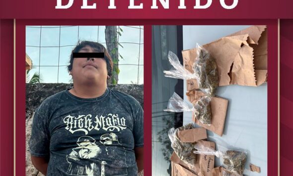 4 DETENIDOS TRAS INTERVENCIÓN DEL C5 POR ROBO A INTERIOR DE VEHÍCULO EN CAMPECHE