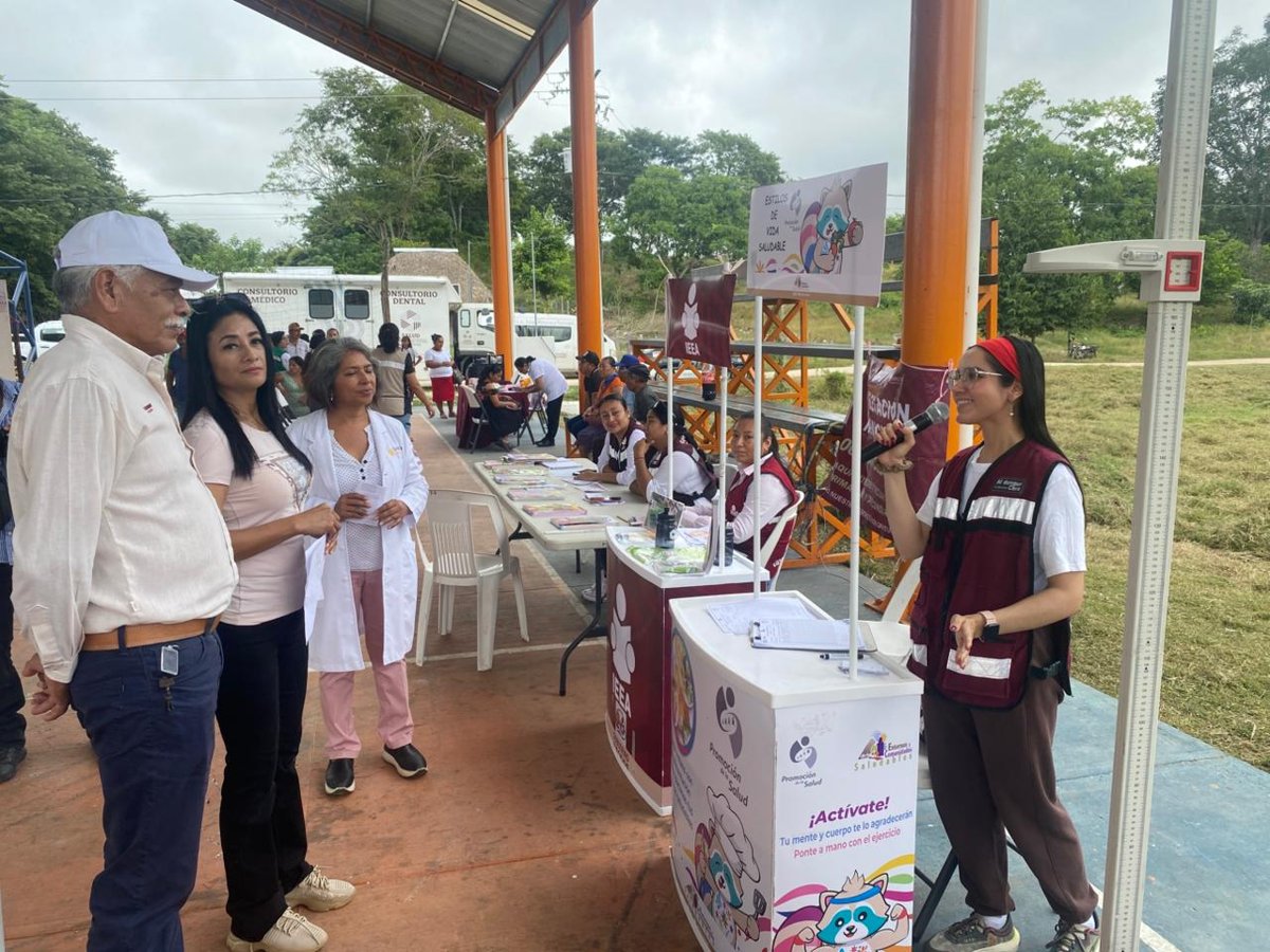 BENEFICIAN A POBLACIÓN DE RÍO CARIBE, CANDELARIA CON SALUD EN TU BARRIO