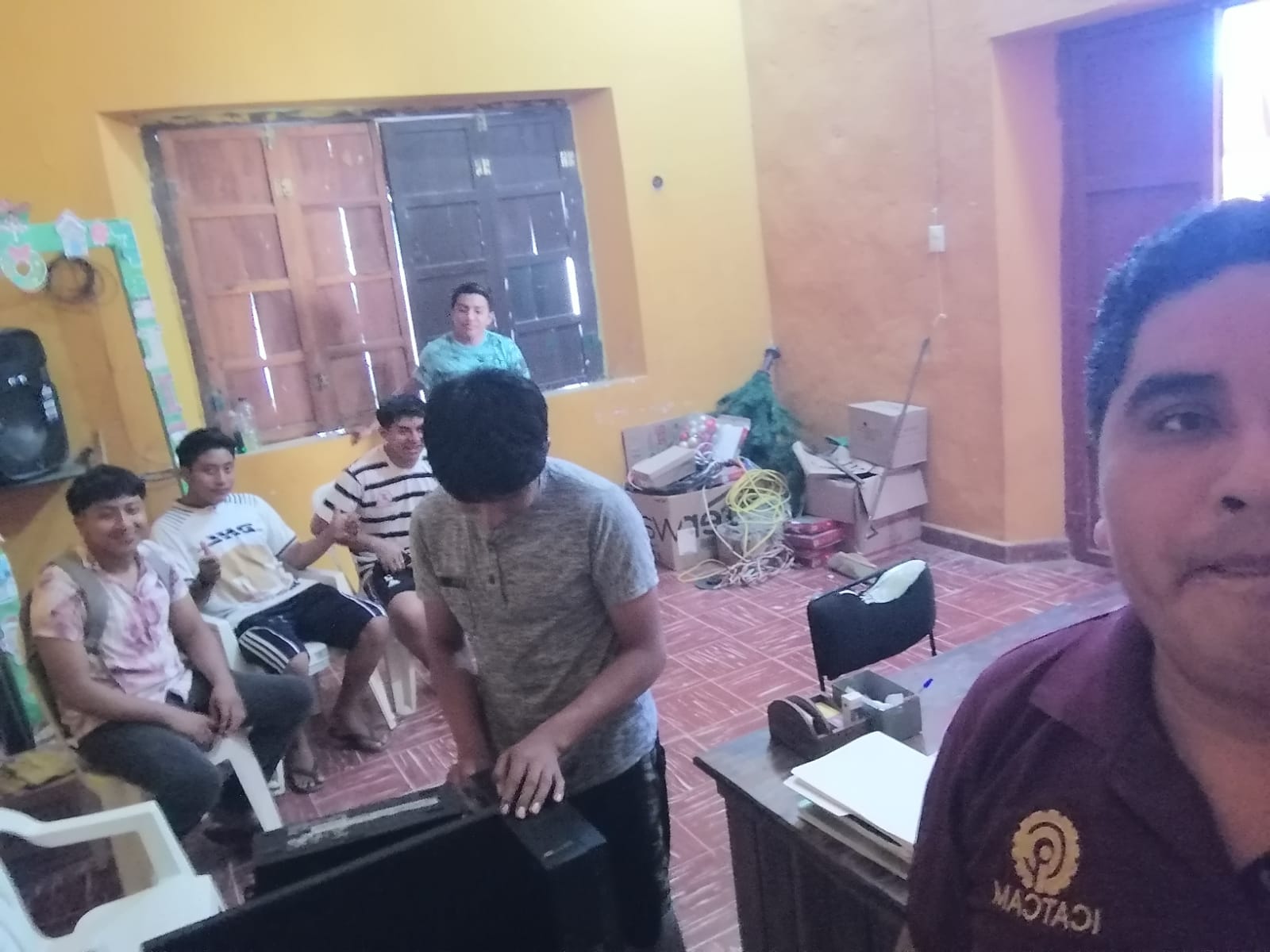 SERVICIO SOCIAL EN LA COMUNIDAD DE VICENTE GUERRERO ITURBIDE, IMPARTIDO POR EL INSTRUCTOR DAVID ROGER TILAN MONTOY