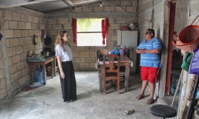 SUPERVISAN EL PROGRAMA DE PISOS Y CUARTO ADICIONAL EN EL MUNICIPIO DE SEYBAPLAYA