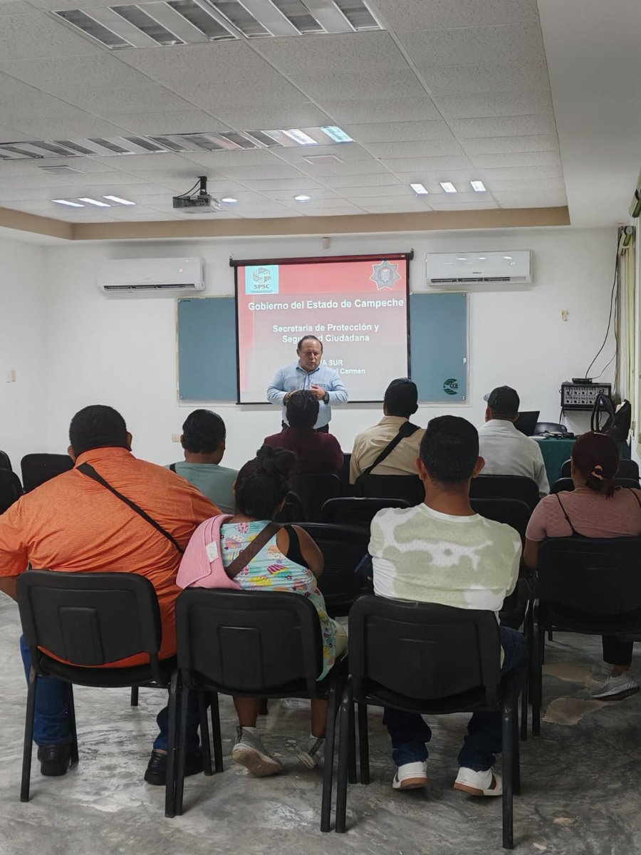 SPSC IMPARTE TALLER EN CARMEN