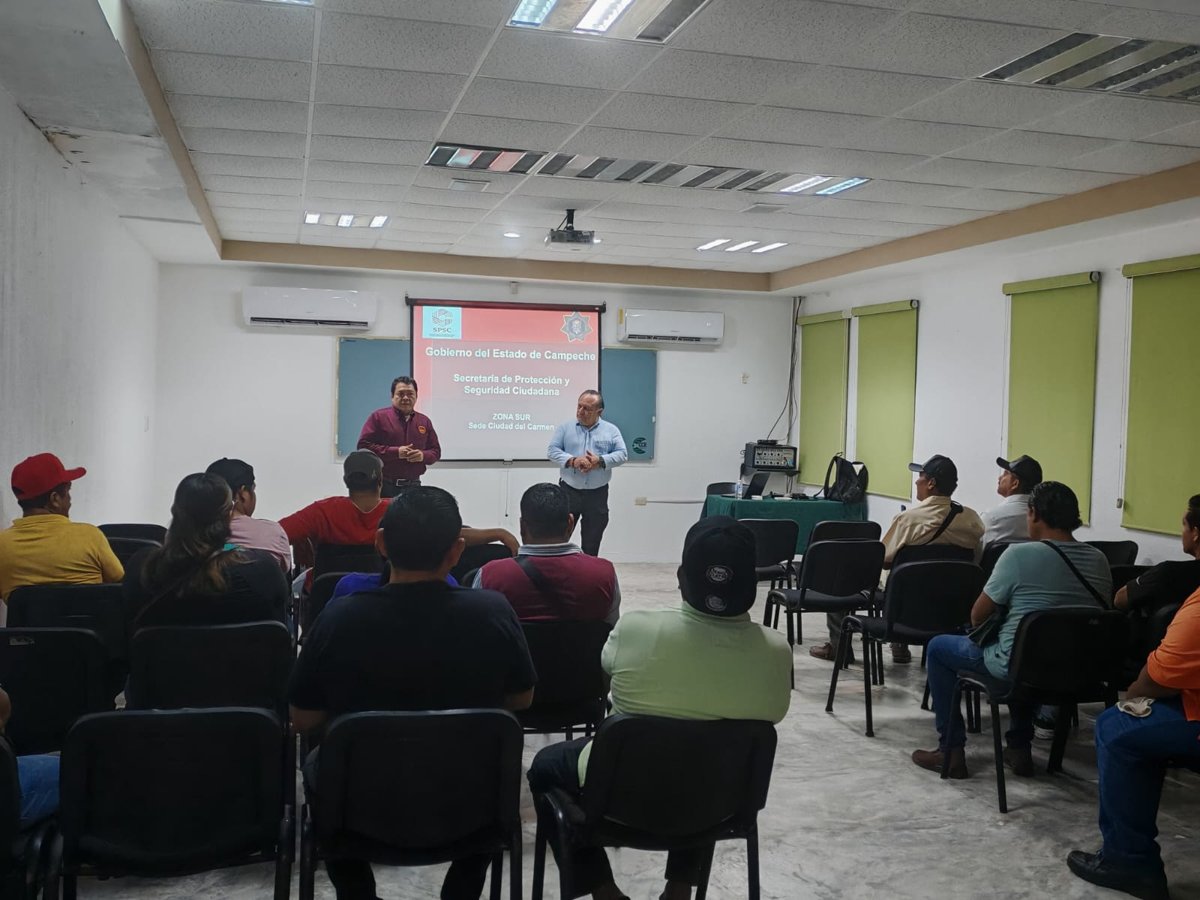 SPSC IMPARTE TALLER EN CARMEN