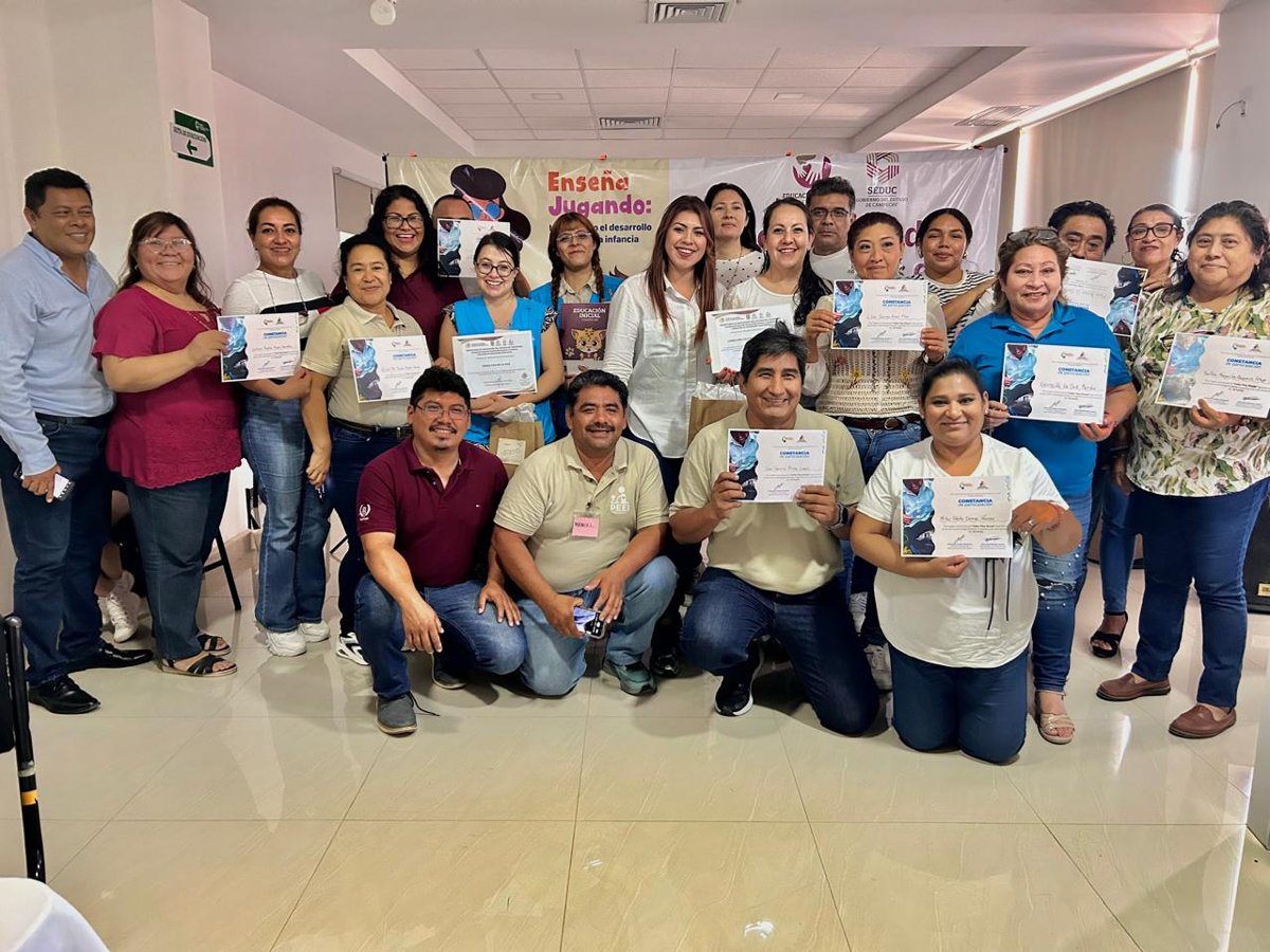 FORTALECEN LA PRÁCTICA EDUCATIVA DE AGENTES DE EDUCACIÓN INICIAL DEL ESTADO