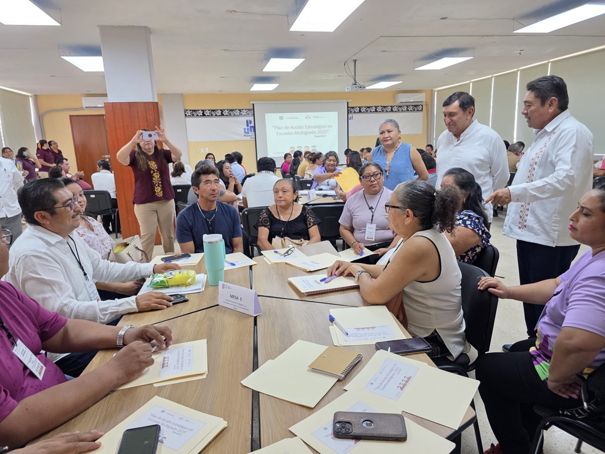 PERSONAL EDUCATIVO DE NIVEL BÁSICO PARTICIPA EN ELABORACIÓN DEL PLAN DE ACCIÓN ESTRATÉGICO DE ESCUELAS MULTIGRADO