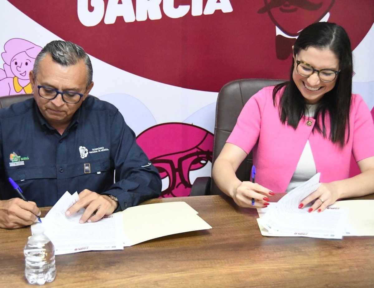 INSTITUTO TECNOLÓGICO DE CHINÁ Y FUNDACIÓN PABLO GARCÍA FIRMAN CONVENIO EN FAVOR DE LA COMUNIDAD ESTUDIANTIL