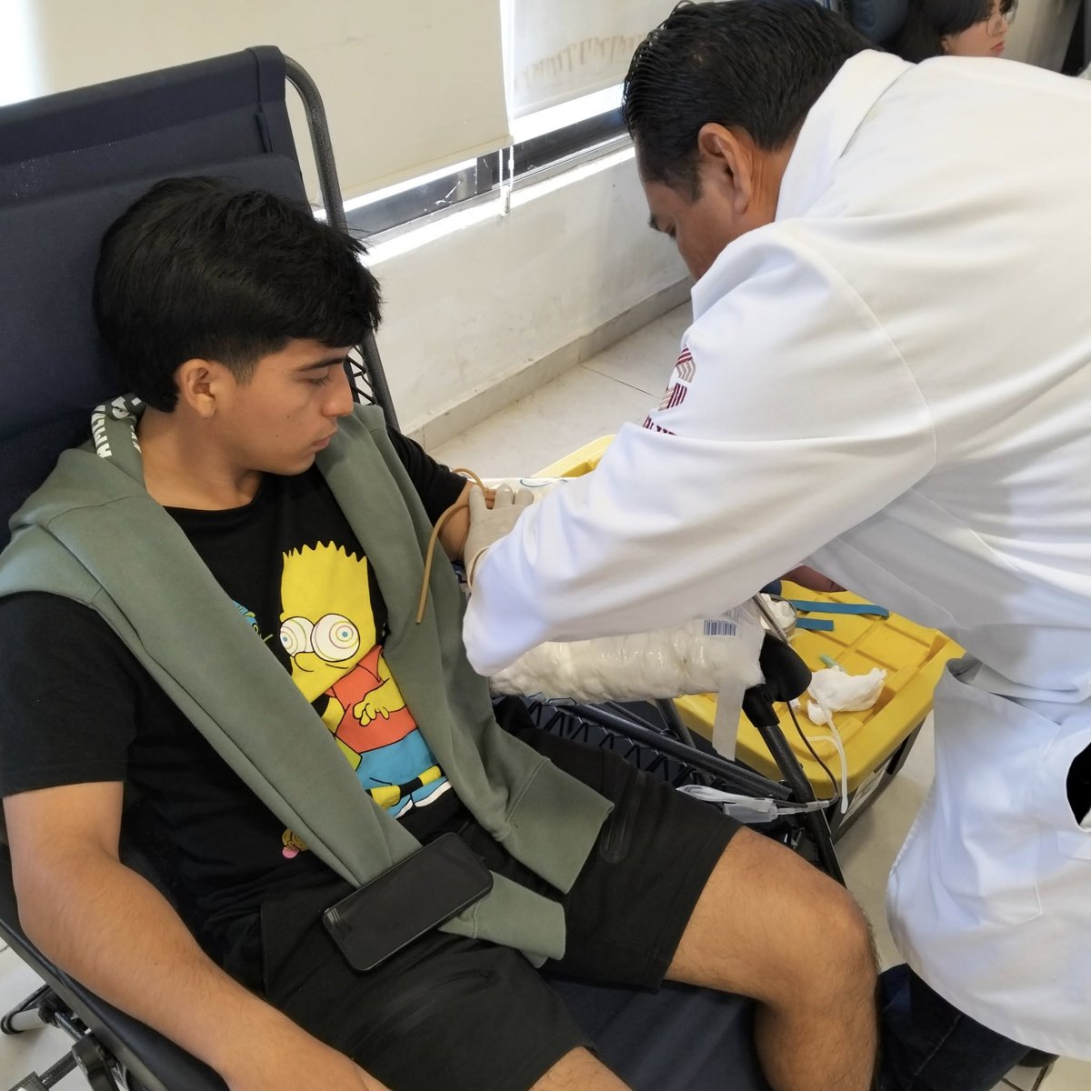 PARTICIPAN JÓVENES DEL TECNOLÓGICO DE CAMPECHE EN CAMPAÑA DE DONACIÓN ALTRUISTA DE SANGRE