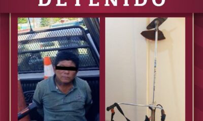 DETENIDO POR ROBO A CASA HABITACIÓN EN TENABO