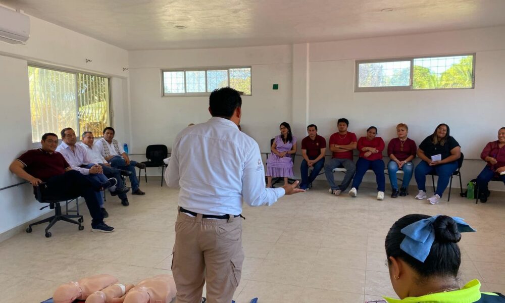 LA SECRETARÍA DE INCLUSIÓN SE ESTÁ PREPARANDO: PERSONAL DEL ALBERGUE “A JÓ’OL NAJ – TU TECHO” RECIBE CAPACITACIÓN EN ATENCIÓN DE EMERGENCIAS