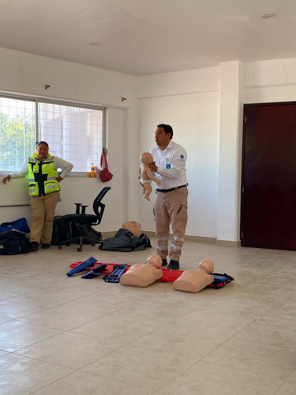 LA SECRETARÍA DE INCLUSIÓN SE ESTÁ PREPARANDO: PERSONAL DEL ALBERGUE “A JÓ’OL NAJ – TU TECHO” RECIBE CAPACITACIÓN EN ATENCIÓN DE EMERGENCIAS