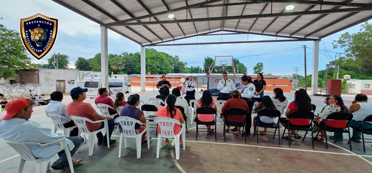 SPSC PROMUEVE LA PREVENCION DEL DELITO EN UKUM