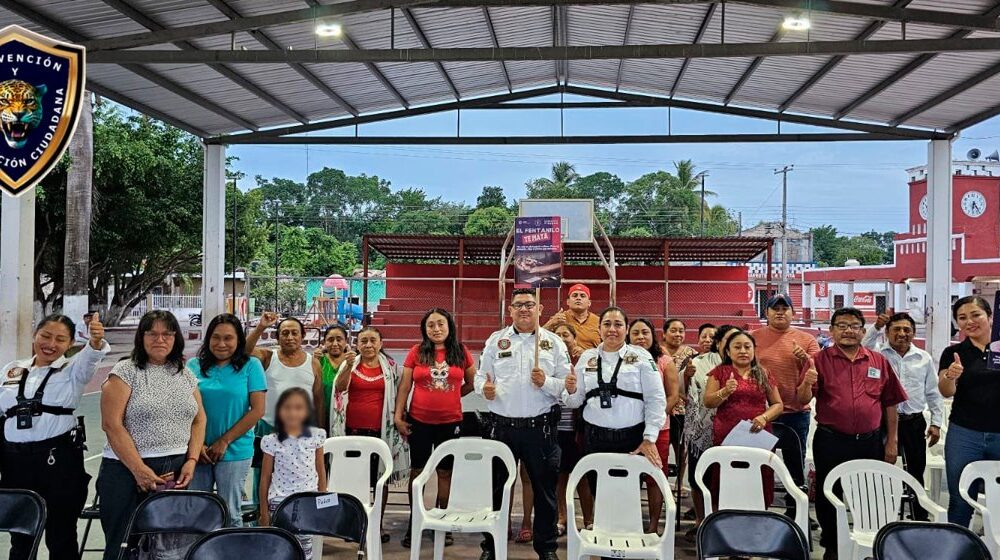 SPSC PROMUEVE LA PREVENCION DEL DELITO EN UKUM