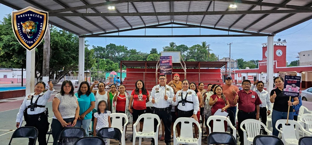 SPSC PROMUEVE LA PREVENCION DEL DELITO EN UKUM