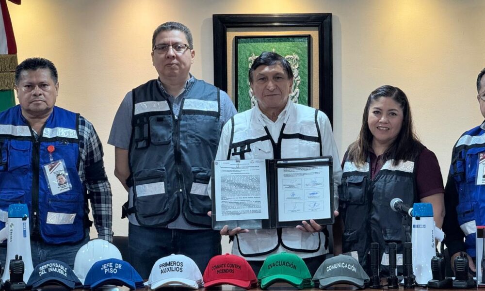 PARTICIPA SEDUC EN SIMULACRO NACIONAL 2024
