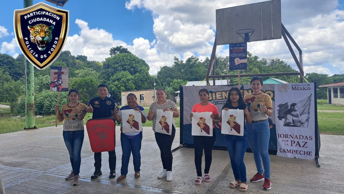 ACCIONES DE PREVENCIÓN Y SEGURIDAD EN LA COMUNIDAD DE UNIÓN 20 DE JUNIO, CALAKMUL