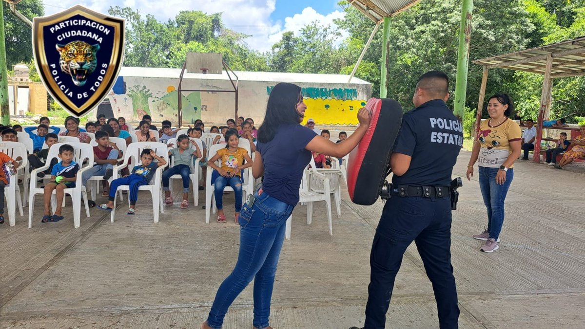 ACCIONES DE PREVENCIÓN Y SEGURIDAD EN LA COMUNIDAD DE UNIÓN 20 DE JUNIO, CALAKMUL