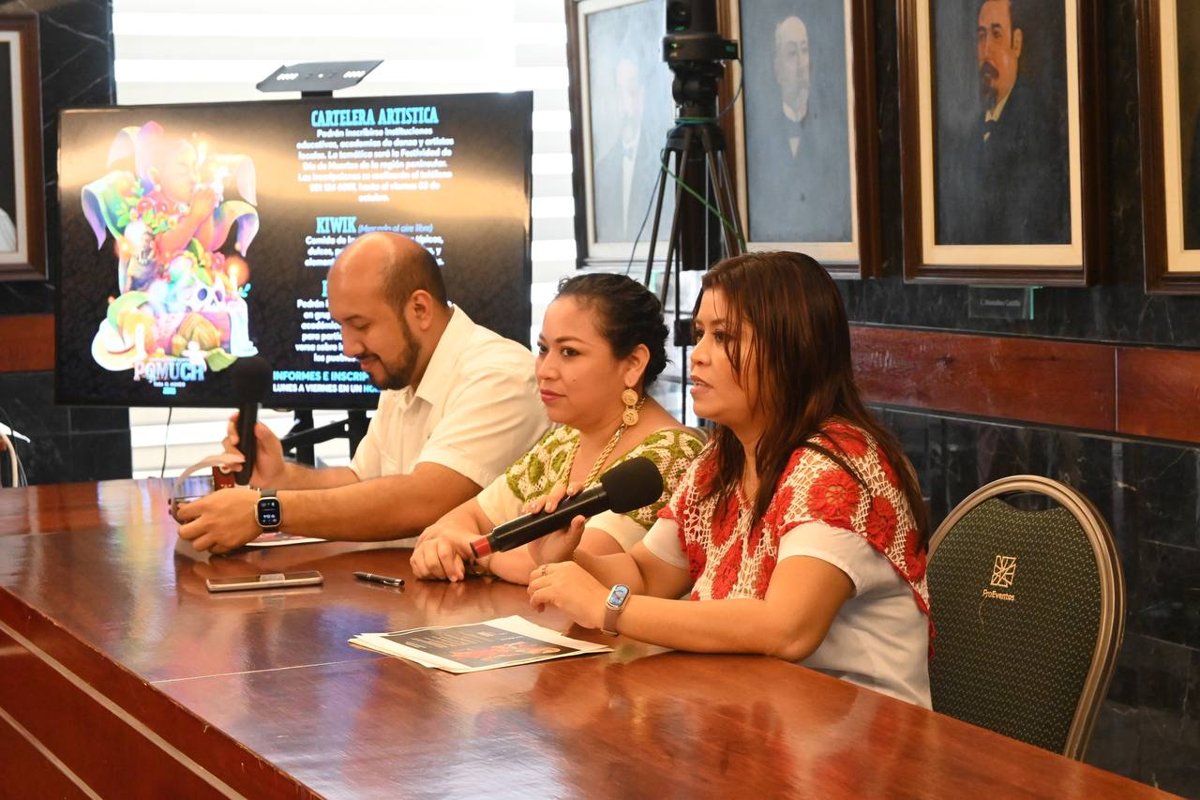 CONVOCAN A PARTICIPAR EN LAS ACTIVIDADES DEL FESTIVAL DE DÍA DE MUERTOS “POMUCH PARA EL MUNDO” 2025