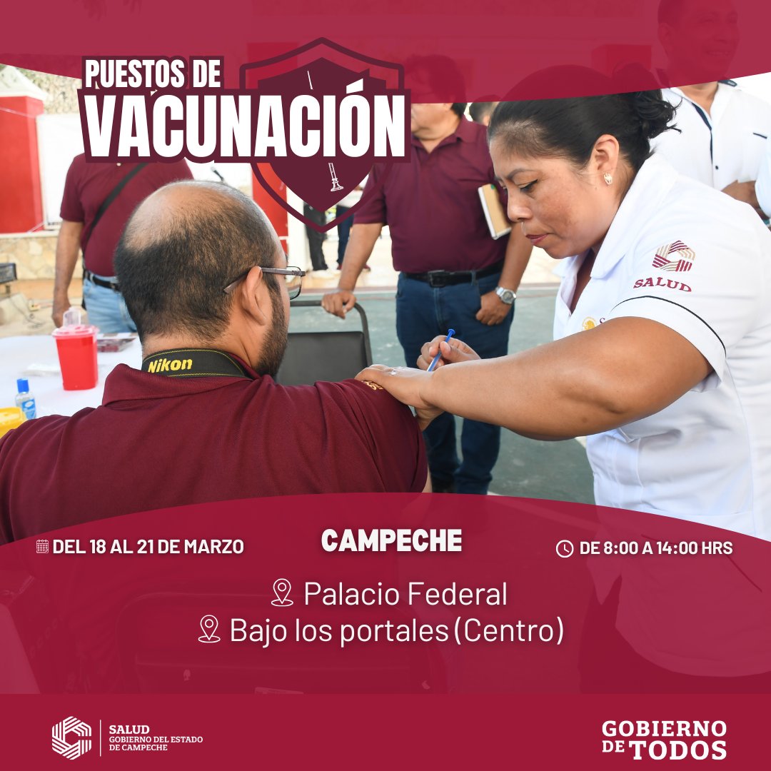 GARANTIZADAS LAS VACUNAS DEL ESQUEMA BÁSICO EN TODO EL SECTOR SALUD