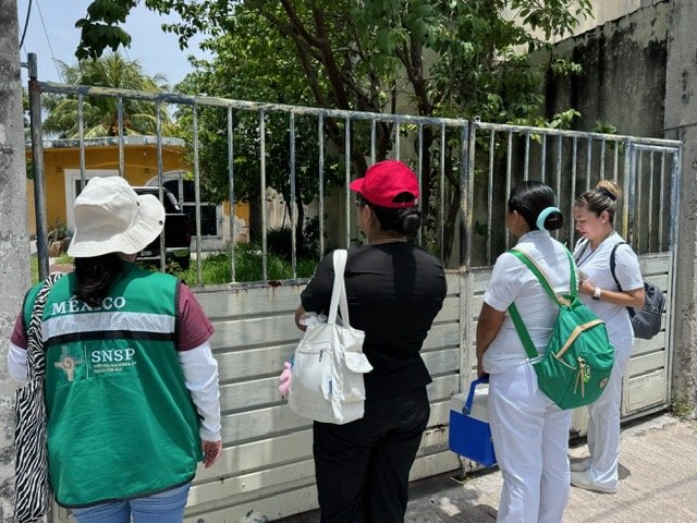 INTENSIFICAN ACCIONES DE VACUNACIÓN EN CIUDAD DEL CARMEN