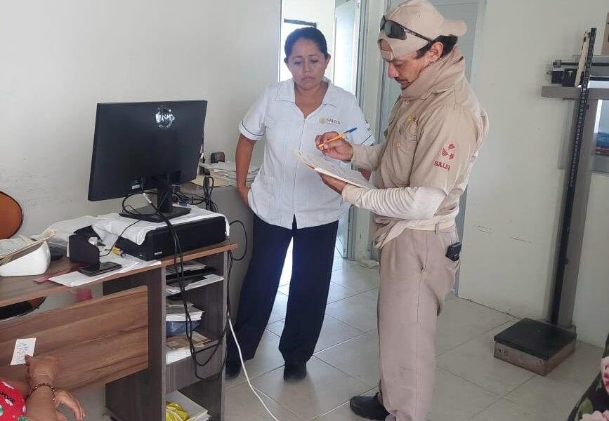 FORTALECEN ACCIONES PARA ELIMINAR EL PALUDISMO EN CARMEN