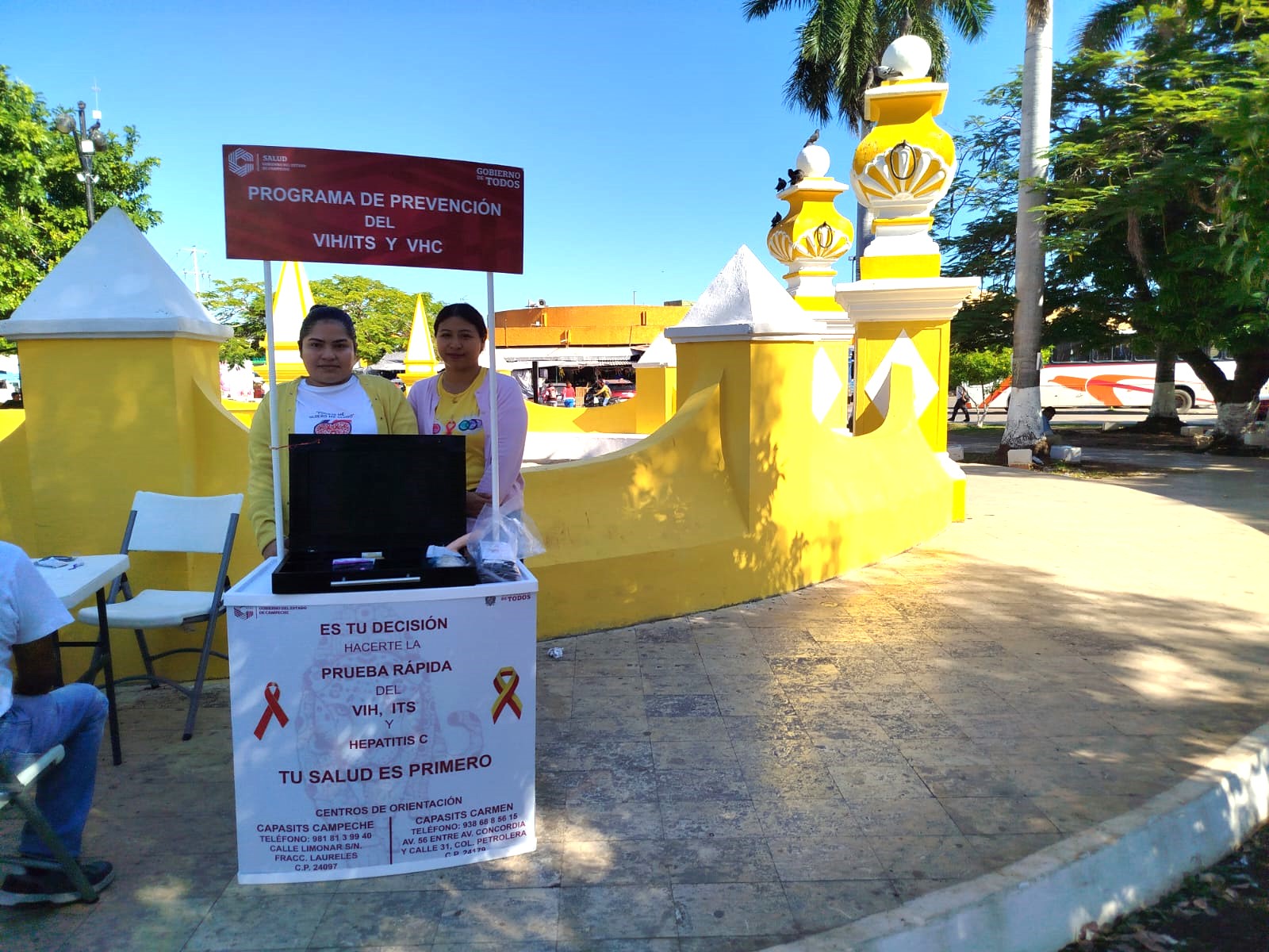 FORTALECIERON ACCIONES PARA PREVENIR EL VIH EN CAMPECHE DURANTE EL