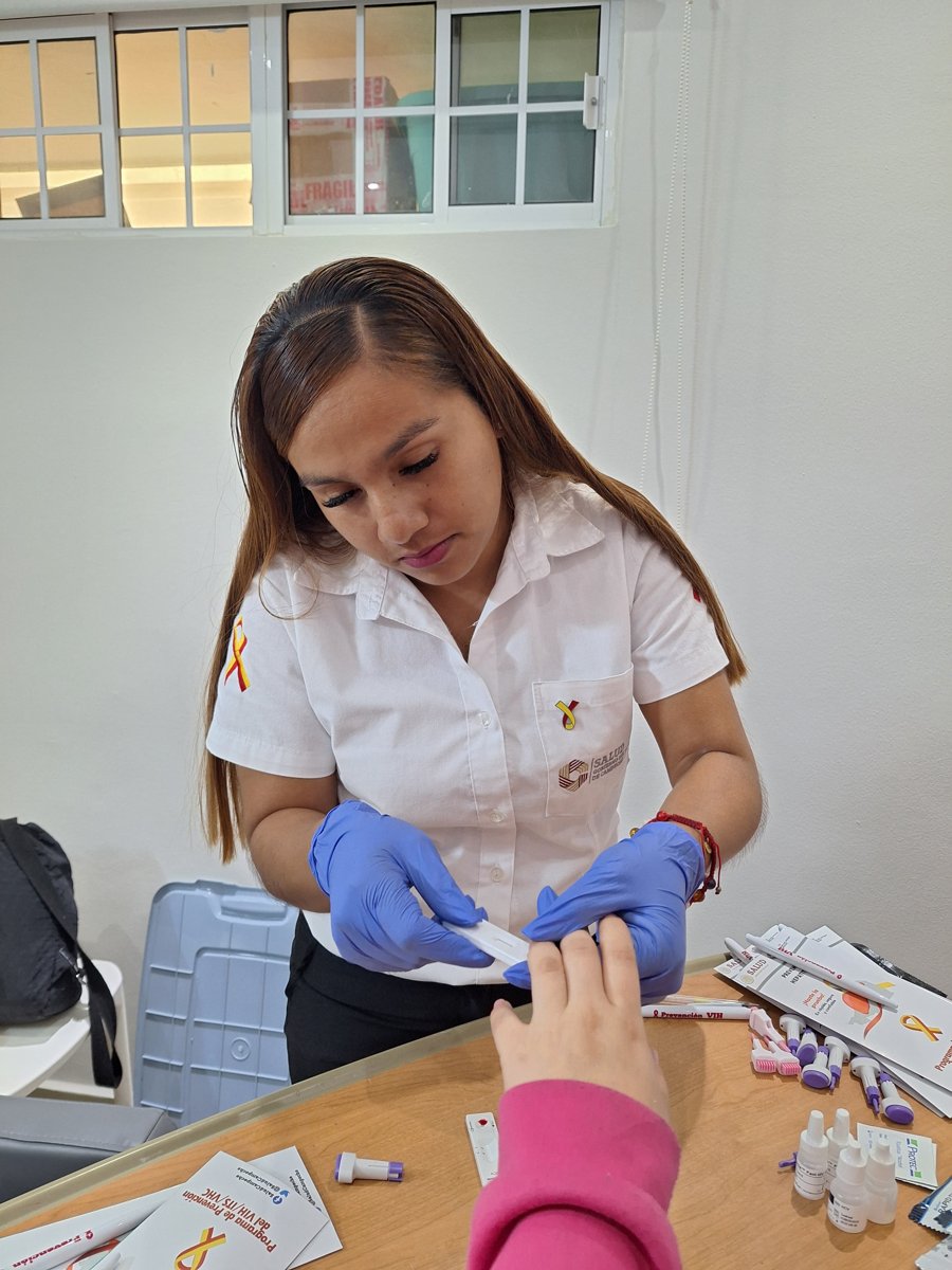 FORTALECEN ACCIONES DE DETECCIÓN DE VIH E ITS EN HOSPITALES