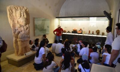 NIÑAS Y NIÑOS DEL CENTRO COMUNITARIO SIGLO XXI DISFRUTAN DEL PROGRAMA “VISITAS GUIADAS A MUSEOS” DE LA SEDUC
